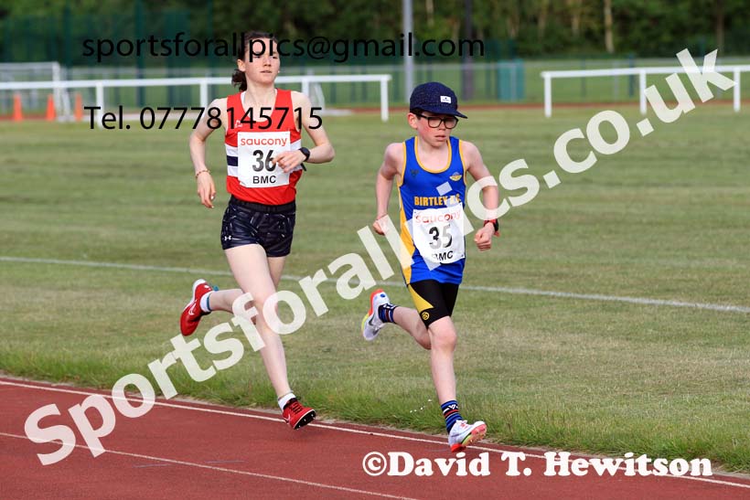 The 1500 metres, 2022 BMC Chester le Street. Photo: David T. Hewitson/Sports for All Pics